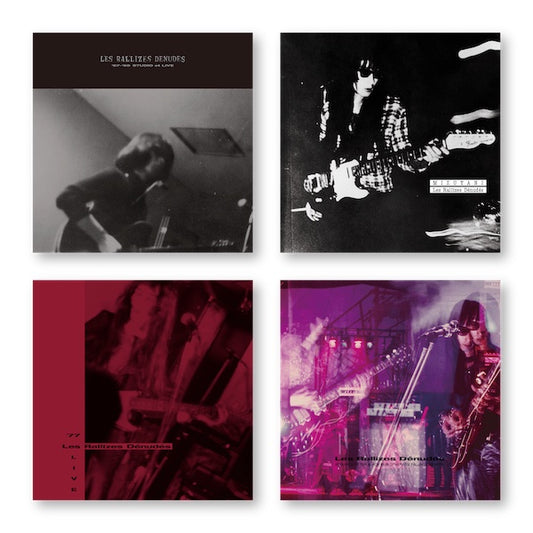 Les Rallizes Dénudés (裸のラリーズ) /3作同時購入特典12"付きセット (LP+LP+3LP+12”)